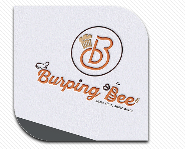 Burping Bee — Brand logo — food brand